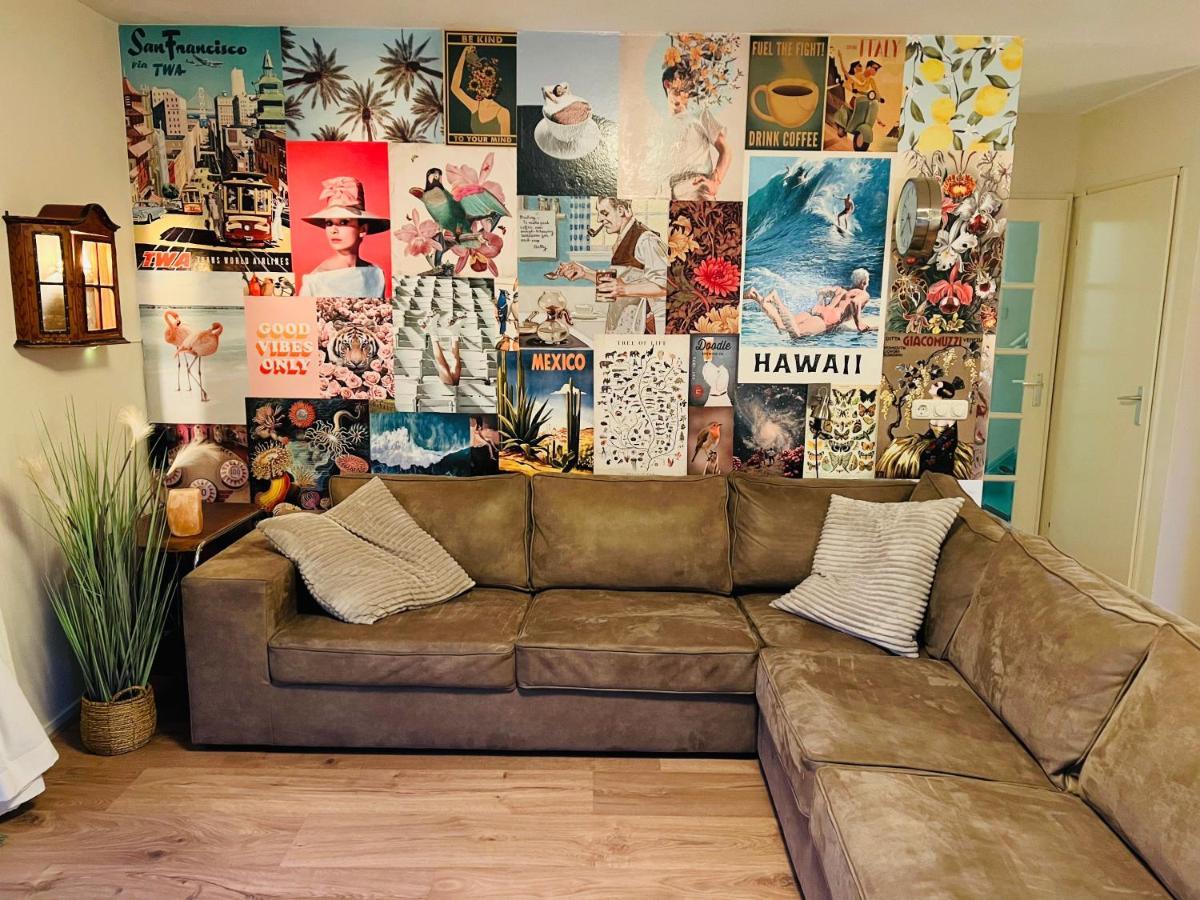 Supergezellig Vakantiehuis Met Hele Grote Tuin Bij Nijmegen Ewijk Eksteriør billede
